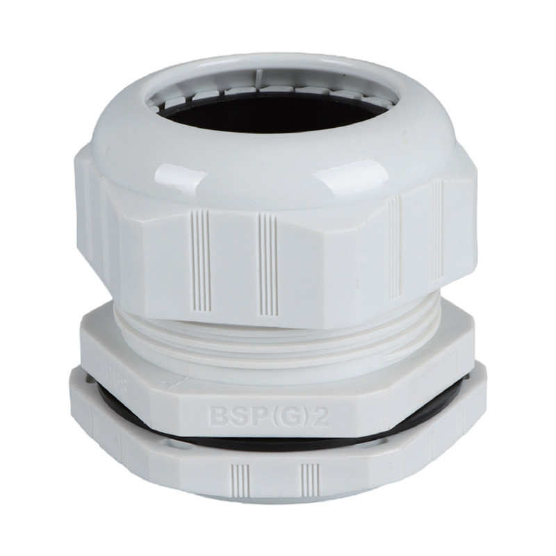Prensaestopas fijas de plástico impermeables PET-PG-L